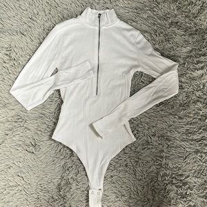 White Garage Bodysuit worn once